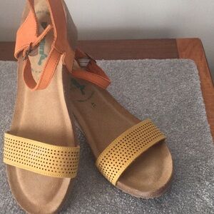 Bio natural 10 very comfortable wedge heels